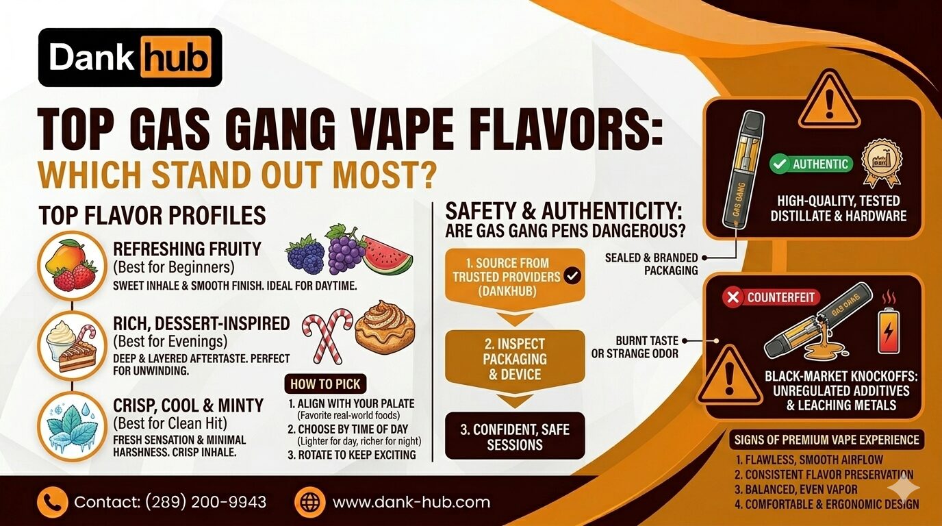 Top Gas Gang Vape Flavors Which Ones Stand Out Most