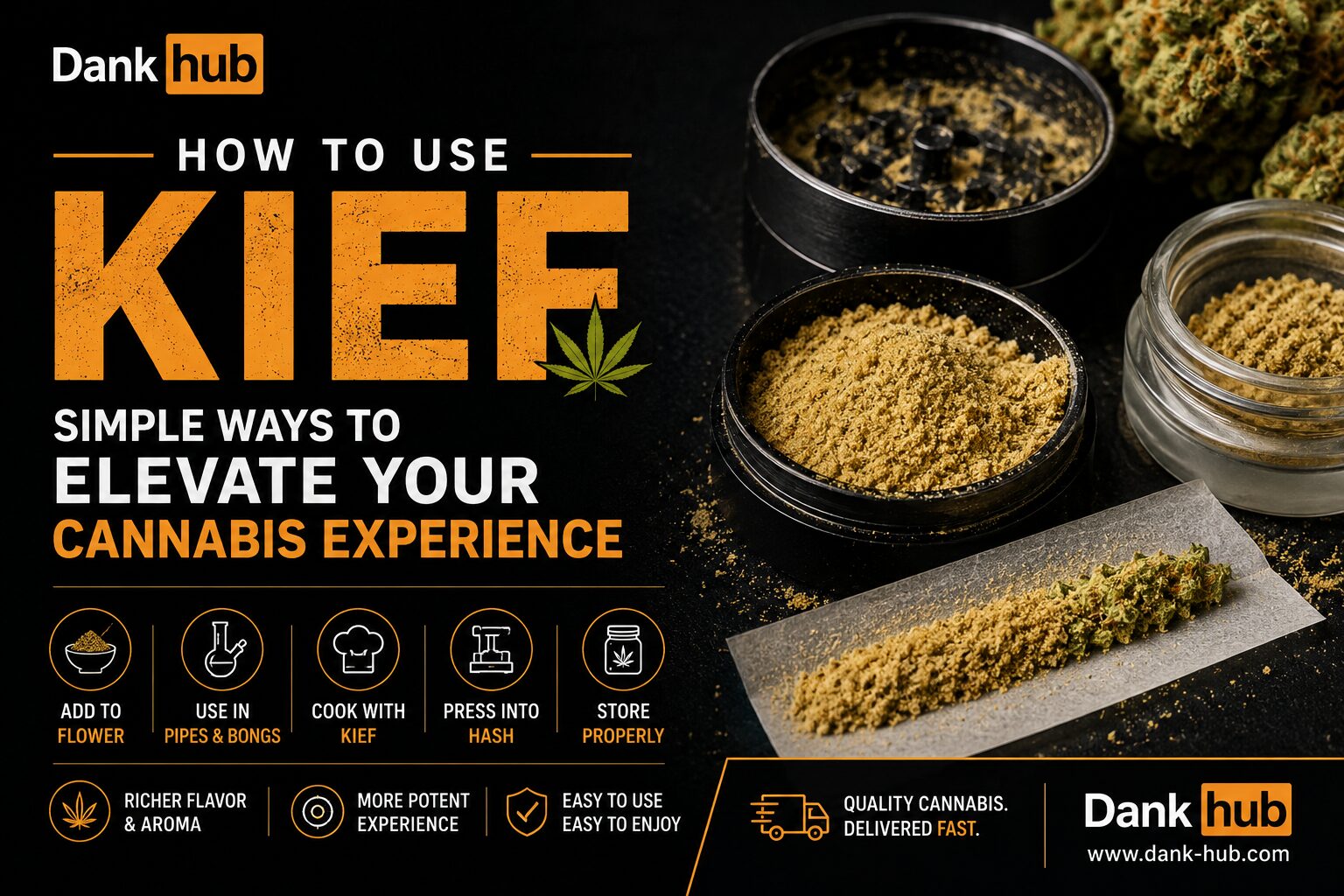 How to Use Kief Simple Ways to Elevate Your Cannabis