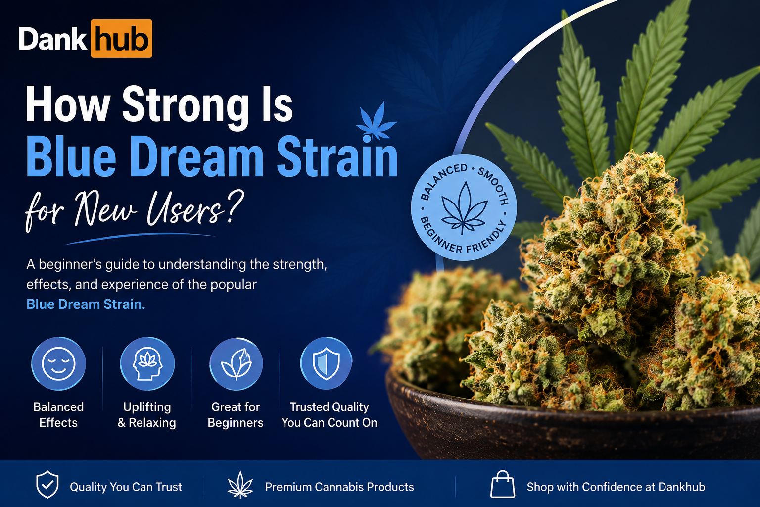 How Strong Is Blue Dream Strain for New Users